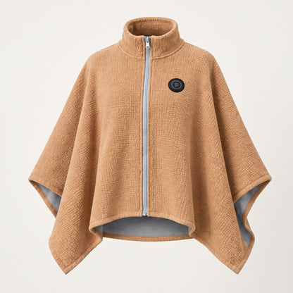 Poncho con calefacción USB NoMásFrío, vista frontal